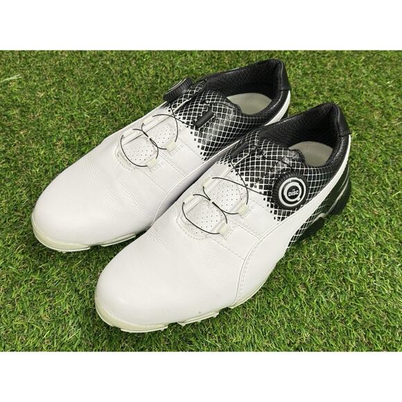Puma TitanTour Ignite Disc Golf Shoes | White/Black | 7.5 US | Special Edition - Picture 2 of 8